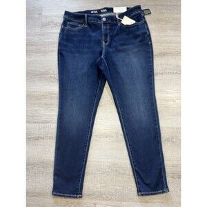 NWT A.N.A. Mid Rise Skinny Fit Jegging Jeans Medium Blue Size 18W